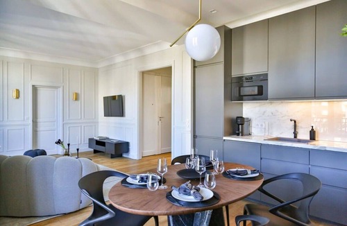 Passy Apartment | Design Passy Terrace | 2 Bedroom Apt with Balcony in Paris
