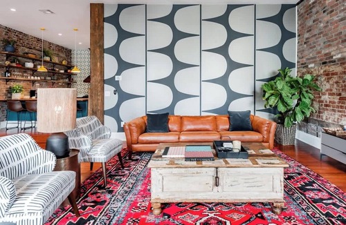 East Riverside Apartment | Designer Bohemian Loft on Iconic Magazine Street