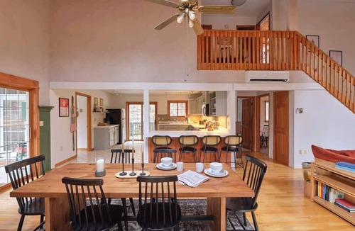 Margaretville House | Designer Chalet with Hot Tub and Fire Pit