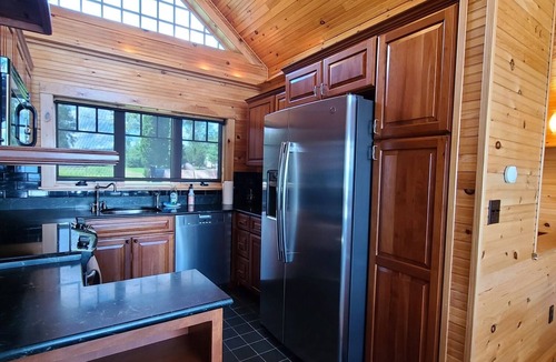 Willsboro House | Designer Lake Champlain Retreat with Adirondack Views & Private Waterfront