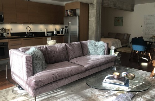 Historic Core Condo | Designer Loft ideal for creative professionals.