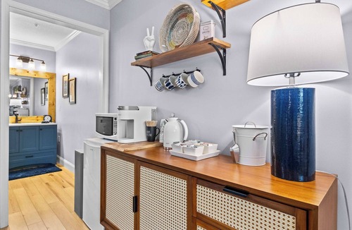 Bellaire Condo | Designer Studio at Shanty Creek, Pool & Beach