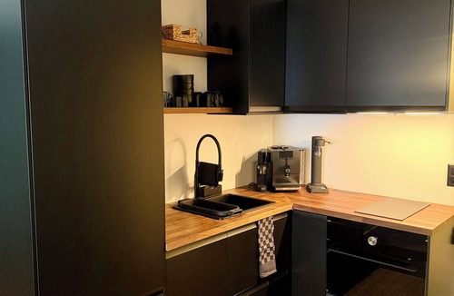 Laax Apartment | Designer studio, with Pool, Sauna, Fitness and Private Covered Parking