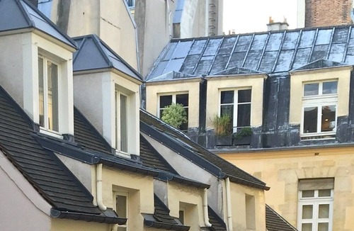 Saint-Merri House | Designer Townhouse in choice Marais location, 4 beds, 4.5 baths.