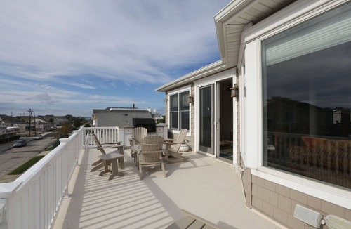Brigantine House | Desirable Beach Block Rental in the A-Zone, Elevator