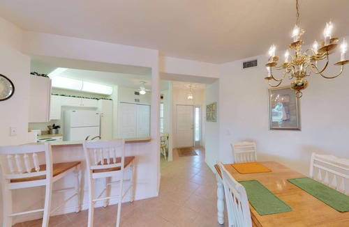 Fort Myers Condo | Desirable Gated Community, Country Club Lifestyle! Ground Floor, Pool, Tennis, Social Membership!