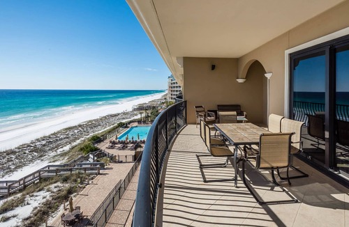 Crystal Beach Condo | Destin Gulf-Front Condo, Infinity Pool, Gulf Views, 310 Ft Private Beach, Fitnes