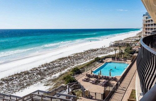 Crystal Beach Condo | Destin Gulf-Front Condo, Infinity Pool, Gulf Views, 310 Ft Private Beach, Fitnes