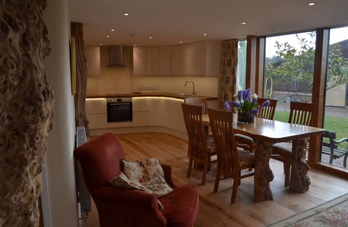 Bicton House | Detached , Luxury Oak House in open countryside