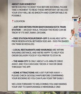 Banyuwangi Resort | Didu's Homestay Bed & Breakfast