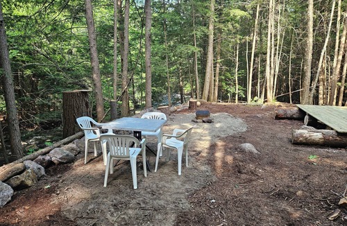 Crown Point RV Rental | Digital Detox @ a SECLUDED RUSTIC camp site. Waterfall, creek, swimming hole