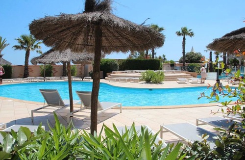 Saint-Cyprien Plage Apartment | DIRECT ACCESS TO SEA AND POOL, COMPLETELY REFURBISHED IN 2019