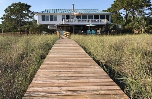 Alligator Point House | Direct Beach front-Pet Friendly-Immaculate, 3 Bedroom Oceanfront Paradise