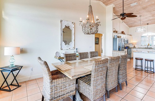 Crescent Beach House | Direct Beach Access! Prime PCB Bungalow w/Deck