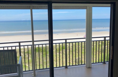 Crescent Beach Condo | Direct beachfront at Crescent Beach, Atlantic Ocean , Matanzas River