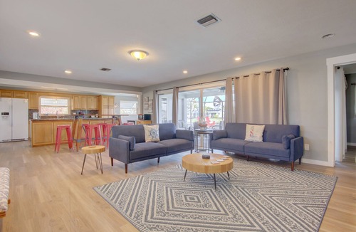 Yacht Club House | Direct gulf access home, near shopping, Yacht Club, and beach!