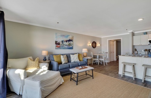Boyne City Condo | Direct Lake Charlevoix Access | First Floor Beach Retreat | Private Patio |