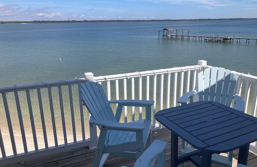Alligator Point House | Directly on the water, great sunrise and sunset. Low prices for end of summer