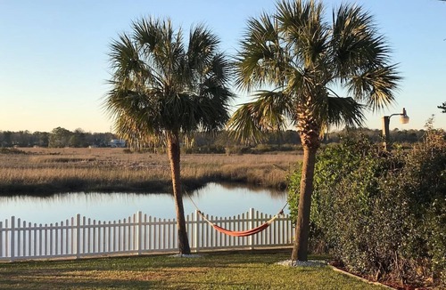 Goose Creek Apartment | Discounted Waterfront Private HotTub Dock FishingA