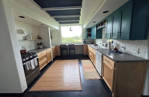 Nocona Other | Discover rustic charm at Sunset Oaks, a peaceful 10-acre retreat in North Texas Hill Country. Stay in the Cozy Texas Cabin or Boho Farmhouse, meet friendly animals, and enjoy cozy comforts like a fireplace and jacuzzi tub. Workshops available.