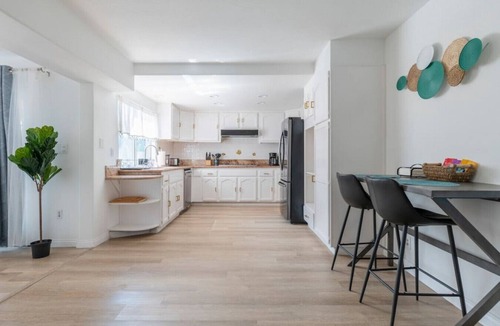 Rowland Heights House | Discover spacious comfort in this 4BR, 3-bath retreat featuring a sun deck, dedicated workspace, and thrilling ping-pong entertainment.