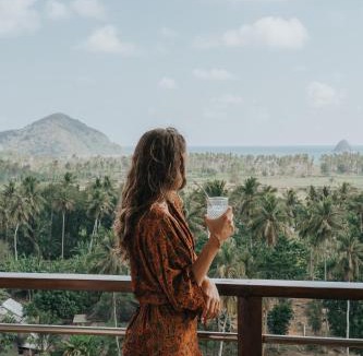 Selong Belanak Resort | Disini Lombok ECO Sky House with Sea view