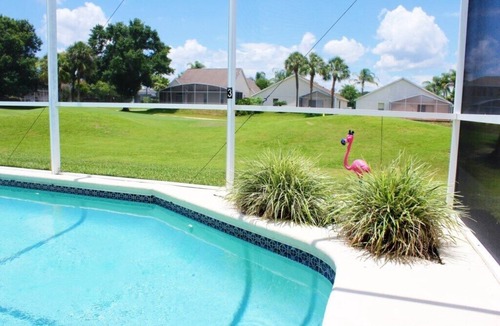 Esprit Villa | Disney Area - 4 bedrooms/2 bathrooms pool home with golf view