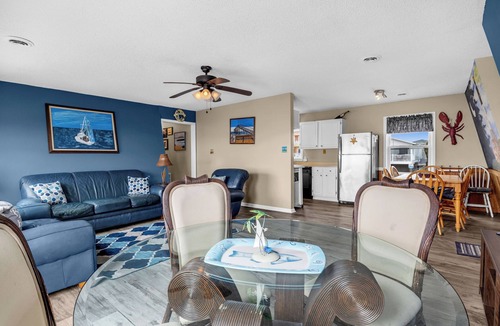 Long Beach House | Divine Intervention: Oceanfront beach home with luxury vinyl plank flooring