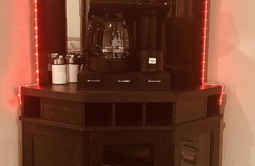 Lorena House | Divine Stays Waco with king Bed Suite & Coffee station