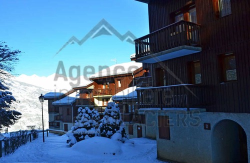 Montchavin Apartment | Divisible studio near slopes, 4 pers., parking, nice view