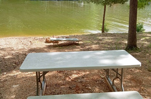 Sunrise Beach RV Rental | DnD Campground Site #3 Beach Front and Lakeview
