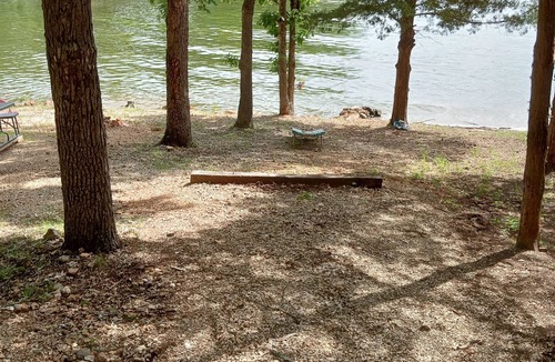 Sunrise Beach RV Rental | DnD Campground Site #6 Lake Front Primitive Camp site