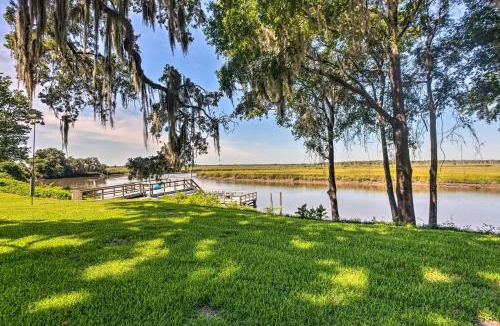 Darien House | Dock, Altamaha River Access! Anglers Paradise