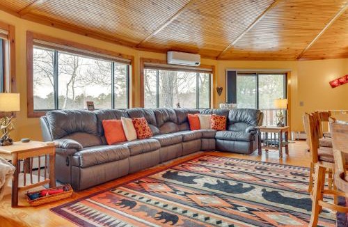 The Bays House | Dock and Beach Access Scenic Lake Ossipee Cabin!