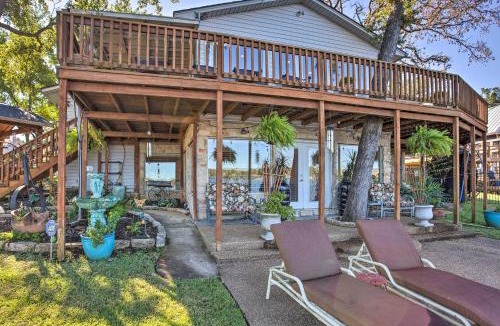 Tool House | Dock and Fire Pit Waterfront Cedar Creek Lake Home