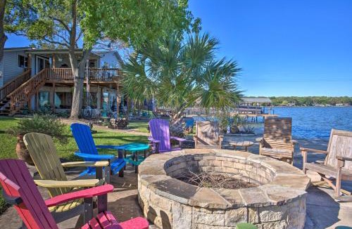 Tool House | Dock and Fire Pit Waterfront Cedar Creek Lake Home