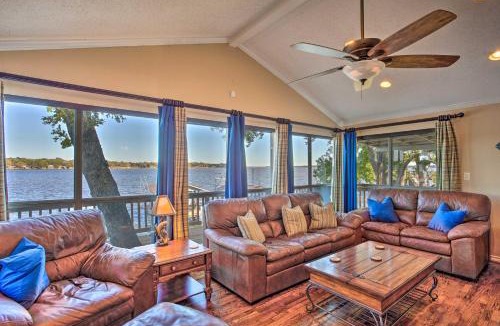 Tool House | Dock and Fire Pit Waterfront Cedar Creek Lake Home