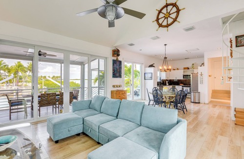Big Coppitt Key House | Dock + Balcony: Serene Big Coppitt Key Escape