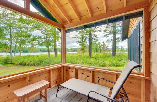 Center Lovell House | Dock & Beach Access! Waterfront Home on Kezar Lake