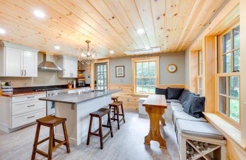 Center Lovell House | Dock & Beach Access! Waterfront Home on Kezar Lake
