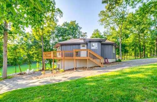 Gilbertsville House | Dock & Deck at Kentucky Lake Family Retreat!