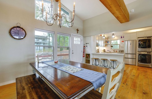 West Livingston House | Dock + Fire Pit: Tranquil Home on Lake Livingston