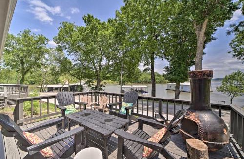 Cleora House | Dock & Grand Lake Access! Idyllic Afton Getaway