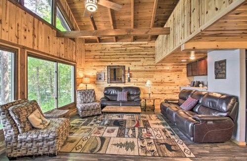 Pequot Lakes House | Dock, Sauna & Hot Tub! 'Loon Lake Lodge'