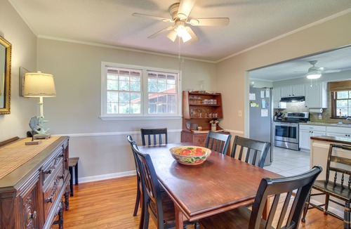 Crescent House | Dock & Views! Waterfront Baisden's Bluff Home