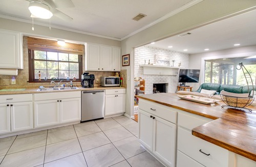 Crescent House | Dock & Views! Waterfront Baisden's Bluff Home