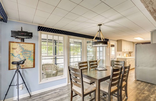 Sunrise Beach House | Dock w/Deck & Waterslide: Lake of the Ozarks Gem!