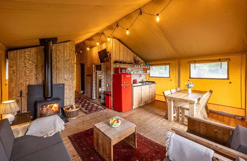 West Tanfield Cabin | Dog friendly glamping accommodation in Ripon, Yorkshire