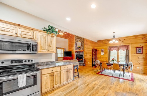 Ellijay Cabin | Dog-Friendly Cabin with Access to Shared Pools, Golf, Fishing Pong