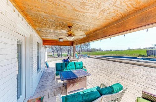 Cameron House | Dog-Friendly Cameron Home w/Pond + Poolside Patio
